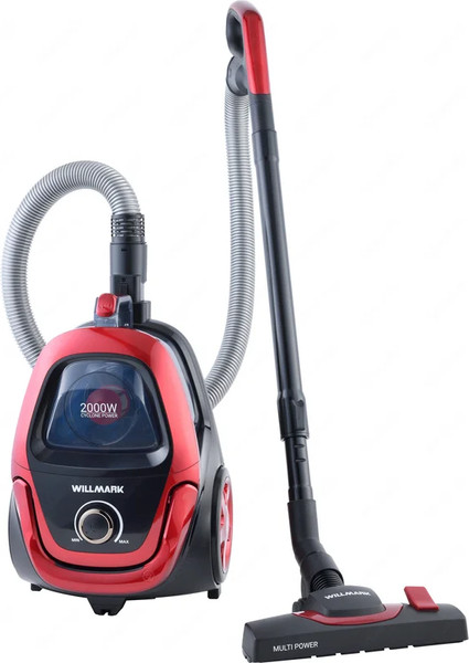 Пылесос Willmark VC-2630CYM / 2000387 (красный)