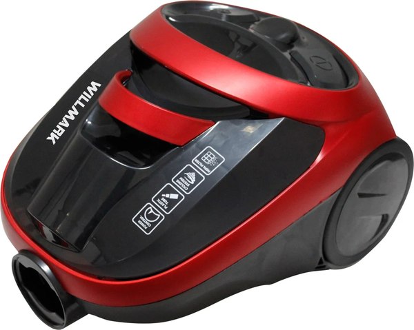 Пылесос Willmark VC-2255CYM / 2000382 (красный) - фото