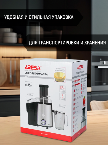 Соковыжималка электрическая Aresa AR-2506