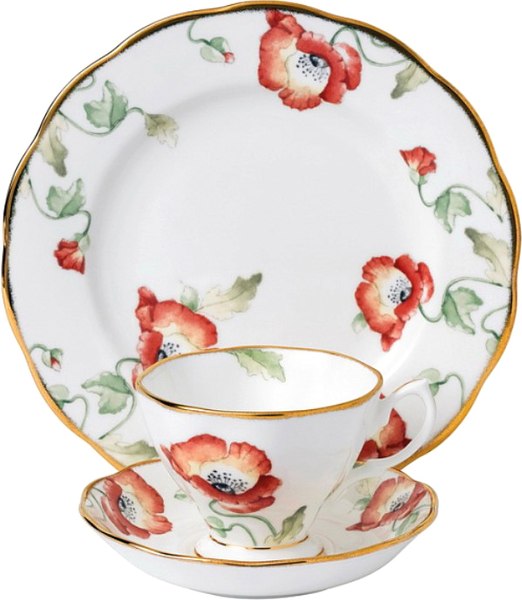 Набор для чая/кофе Royal Albert Poppy / 40017570 - фото