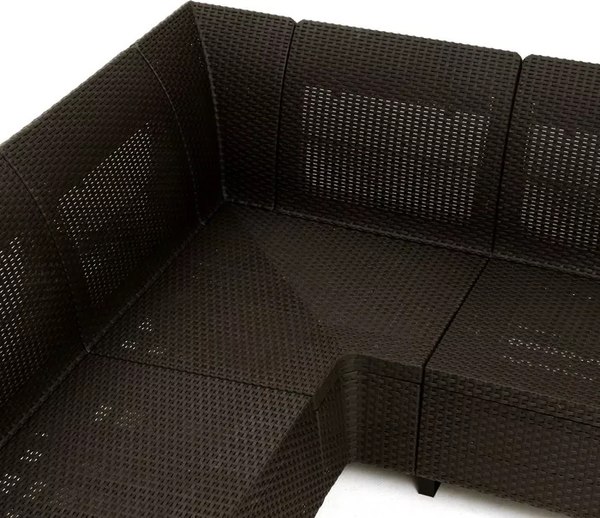 Комплект садовой мебели Springhouse Corfu Relax NCC4+1BR (коричневый)