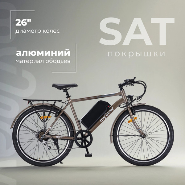 Электровелосипед MyWay Let 1.0 250 26 Pro