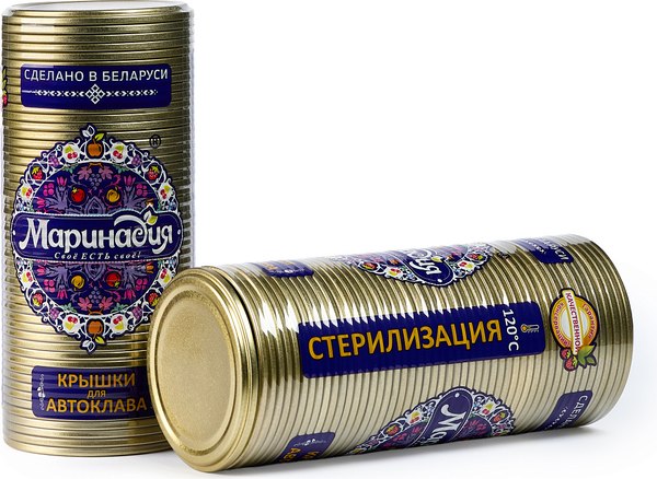 Набор крышек для закатки Маринадия СКО I-82с кт20 м50 - фото