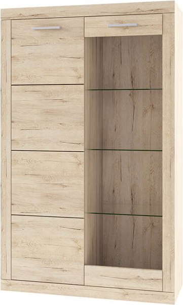 Шкаф с витриной Anrex Oskar 1V1D - фото