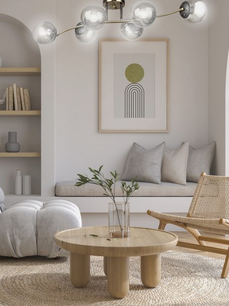 Люстра Aitin-Pro НПБ 02-6x60-101 / K2317/6