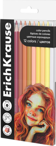 Набор цветных карандашей Erich Krause Art Spirit Skin / 62937 - фото