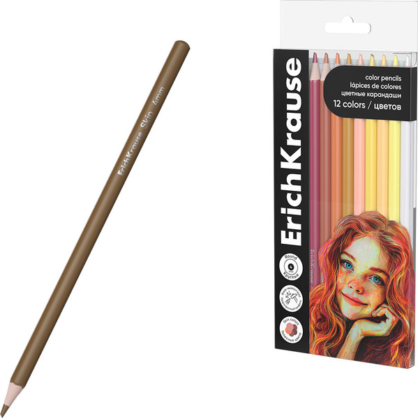 Набор цветных карандашей Erich Krause Art Spirit Skin / 62937
