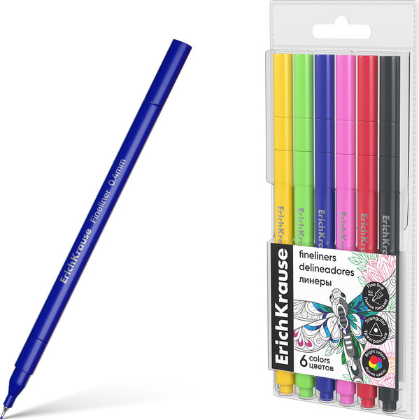 Набор лайнеров Erich Krause Art Spirit / 62948 - фото