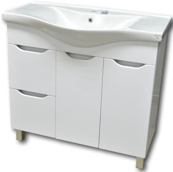 Тумба с умывальником Гамма Р30оФ8/1- У90 Базик-7090 - фото