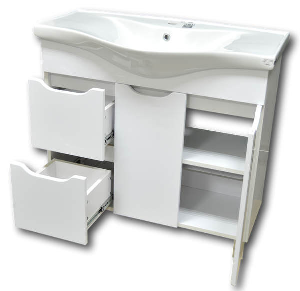 Тумба с умывальником Гамма Р30оФ8/1- У90 Базик-7090