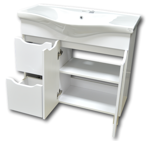 Тумба с умывальником Гамма Р30оФ8/1- У90 Базик-7090