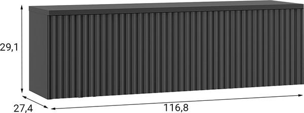 Тумба Anrex Santi 1D/117