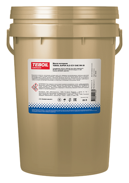 Моторное масло Teboil Super XLD EСV 5W30 / 3642424 - фото