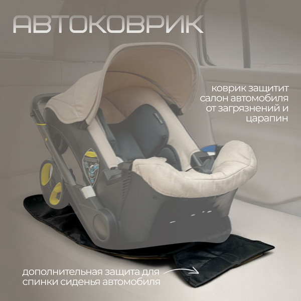 Коляска-автолюлька Bubago Mirco / BG 153-3