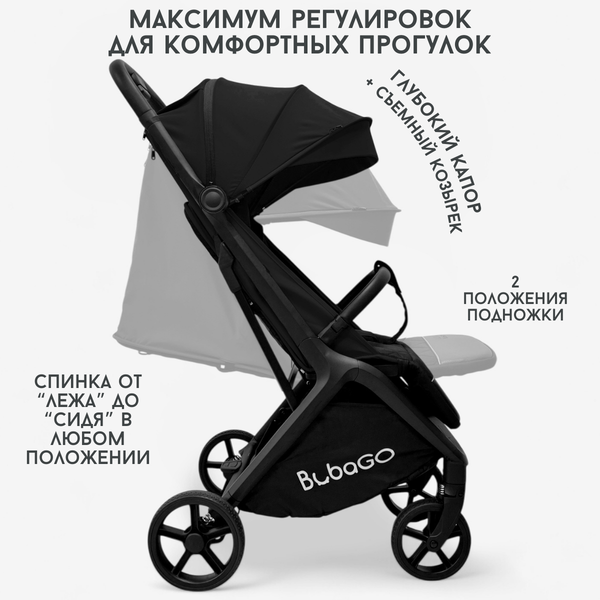 Детская прогулочная коляска Bubago Luna / BG 154-1
