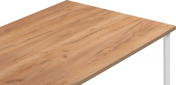 Обеденный стол Notta Лиман 140x80 / 619214 (дуб крафт золотой/белый матовый)