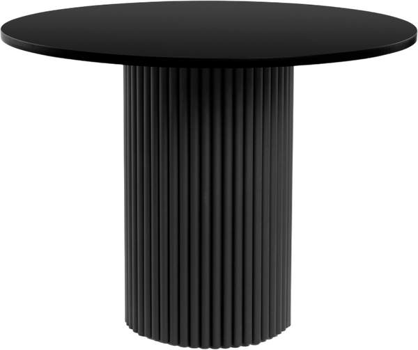 Обеденный стол Notta Барел 110 / 615169 (черный/черный) - фото