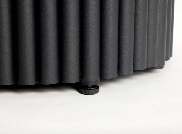 Обеденный стол Notta Барел 110 / 615169 (черный/черный)