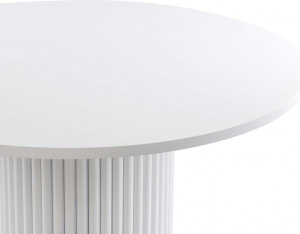 Обеденный стол Notta Барел 100 / 615163 (белый/белый)