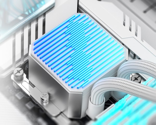 Кулер для процессора ID-Cooling DX240 Max White