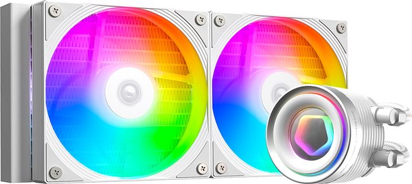 Кулер для процессора ID-Cooling FX240 INF White - фото