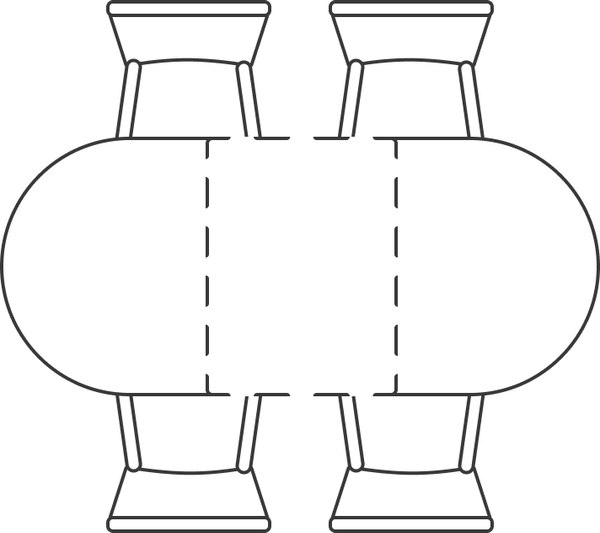 Обеденный стол Woodville Аллофан / 615225
