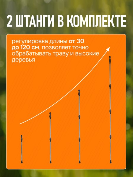 Опрыскиватель аккумуляторный GPT Storm Gun 2