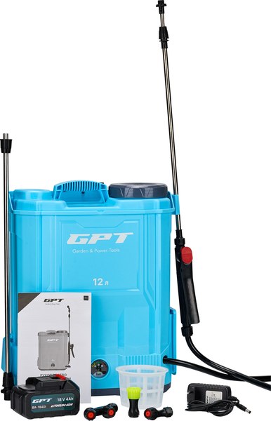 Опрыскиватель аккумуляторный GPT WFB-12li