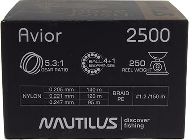 Катушка безынерционная NAUTILUS Avior 2500 / 16-59296068