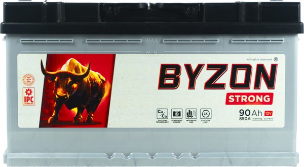 Автомобильный аккумулятор BYZON Strong R+ - фото