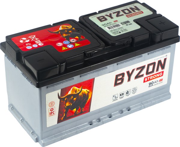Автомобильный аккумулятор BYZON Strong R+