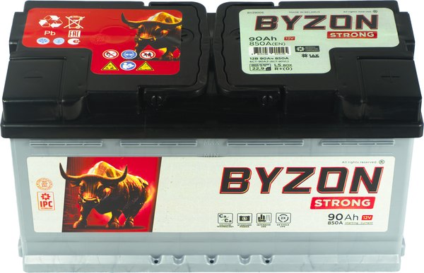 Автомобильный аккумулятор BYZON Strong R+