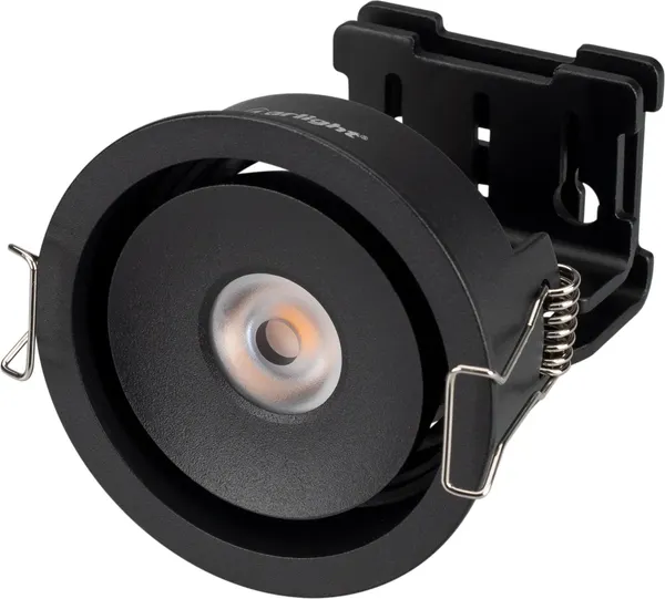 Точечный светильник Arlight CL-SIMPLE-R78-9W Warm3000 BK 45deg / 028147 - фото