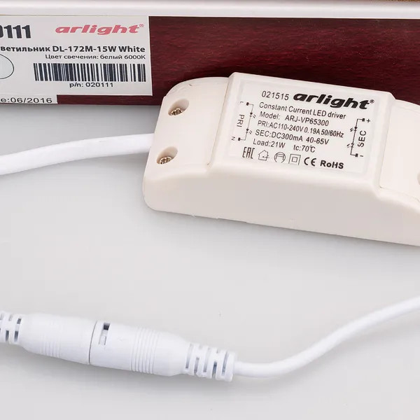 Точечный светильник Arlight DL-172M-15W White / 020111