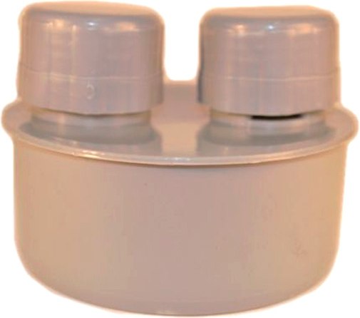 Клапан вакуумный для внутренней канализации МультиМирПласт Ду 110 / ВКЛ ВК 110 - фото