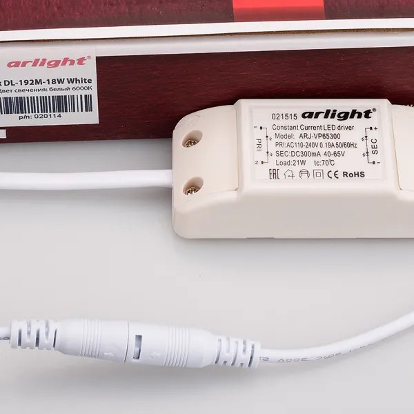 Точечный светильник Arlight DL-192M-18W White / 020114