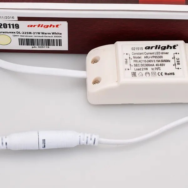 Точечный светильник Arlight DL-225M-21W Warm White / 020119