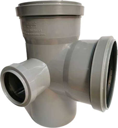 Крестовина внутренней канализации МультиМирПласт Ду 110х110х50х87.5 - фото