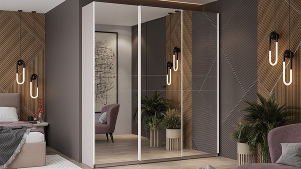 Шкаф-купе ТриЯ Оскар Т2 2100 / 271174