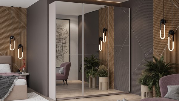 Шкаф-купе ТриЯ Оскар Т2 2100 / 271176