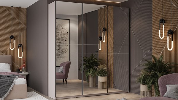 Шкаф-купе ТриЯ Оскар Т2 2100 / 271179