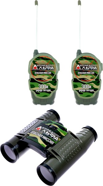 Игровой набор военного Woow Toys Отряд Альфа. Опасная миссия / 7083918 - фото