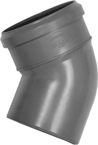 Отвод внутренней канализации МультиМирПласт Ду 110х45 - фото