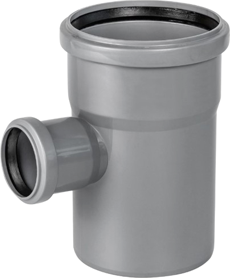 Тройник внутренней канализации МультиМирПласт Ду 110х50х87.5 - фото