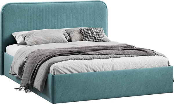 Двуспальная кровать ТриЯ Тиффани Тип 1 c ПМ 180x200 - фото