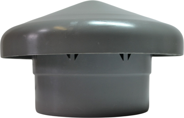 Зонт вентиляционный для внутренней канализации МультиМирПласт Ду 110 / ЗНТ ВК 110 - фото