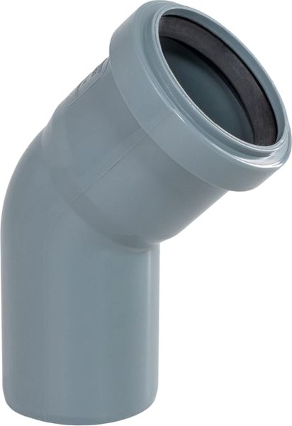 Отвод внутренней канализации МультиМирПласт Ду 110х15 - фото