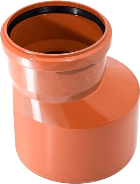 Переходник наружной канализации МультиМирПласт ПП Ду / ПРХ НК 160/110 SN4 - фото