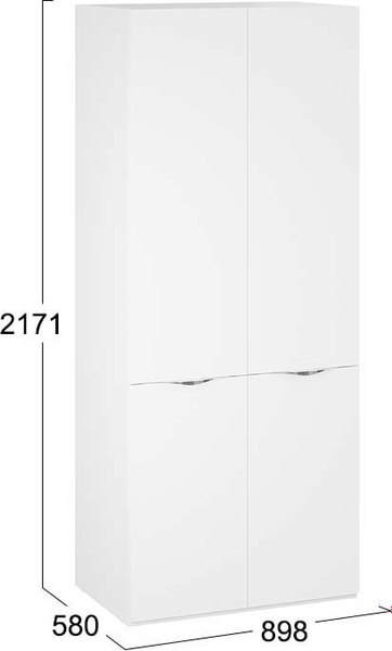 Шкаф ТриЯ Глосс 580 / СМ-319.07.003