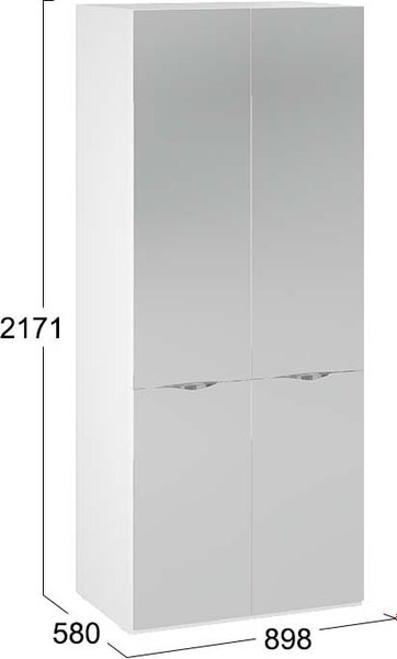 Шкаф ТриЯ Глосс 580 / СМ-319.07.004
